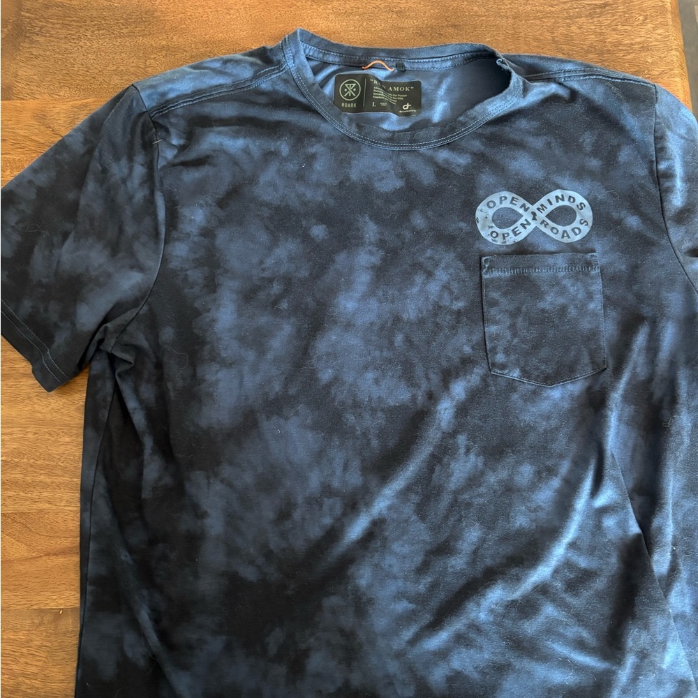 Roark Blue Run Amok shirt